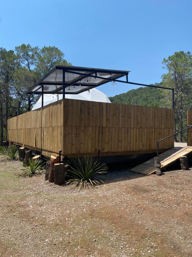 Cosmos Glamping Arteaga Hotel ภายนอก รูปภาพ